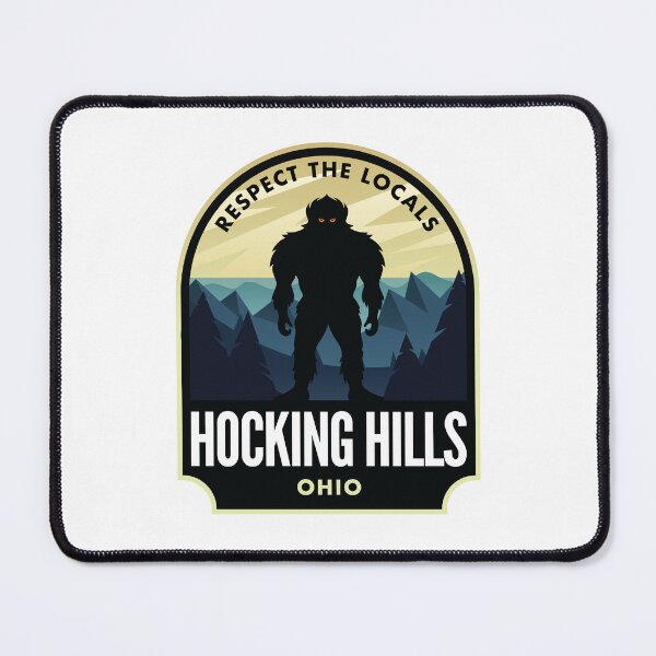 Item preview, Hocking Hills Ohio Bigfoot Sasquatch designed and sold by HalpinDesign.