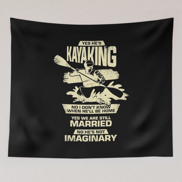 Item preview, Funny Kayaking Kayaker's Wife Gift designed and sold by Marcid95.