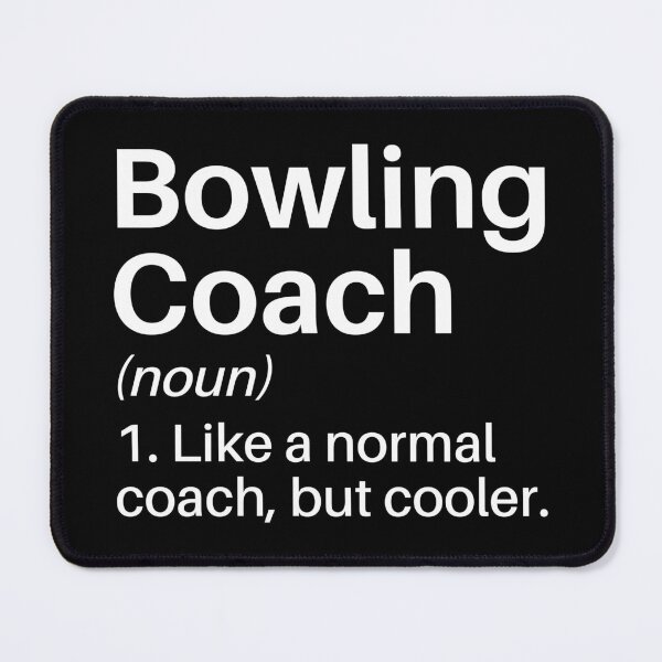 Item preview, Bowling Coach Funny Definition: Bowling Coach Gift - Bowling Instructor designed and sold by Adexyl.