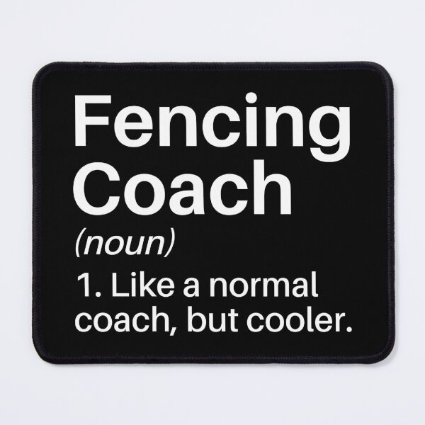 Item preview, Fencing Coach Funny Definition: Fencing Coach Gift - Fencing Instructor designed and sold by Adexyl.