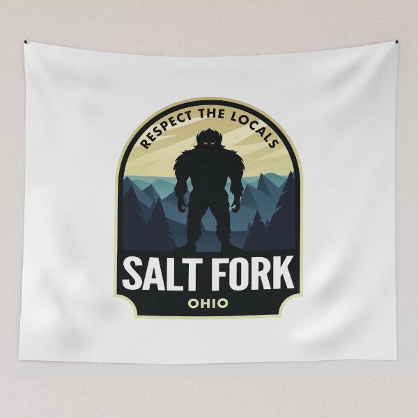 Item preview, Salt Fork Ohio Bigfoot Sasquatch designed and sold by HalpinDesign.