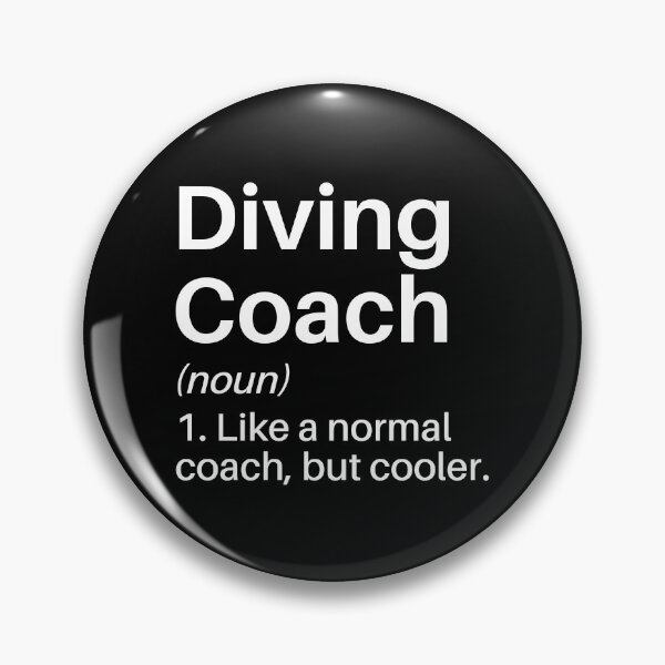 Item preview, Diving Coach Funny Definition: Diving Coach Gift - Scuba Diving Instructor designed and sold by Adexyl.