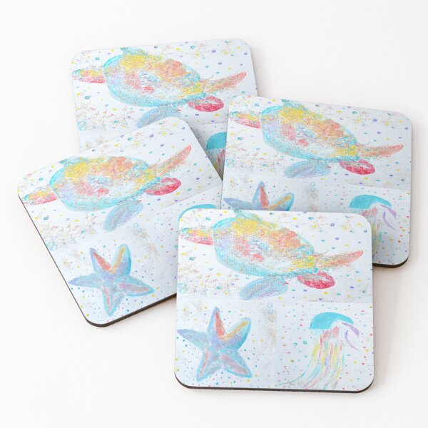 Item preview, Ocean Trio - Original artwork by Dody Denman designed and sold by MoxyMermaid.
