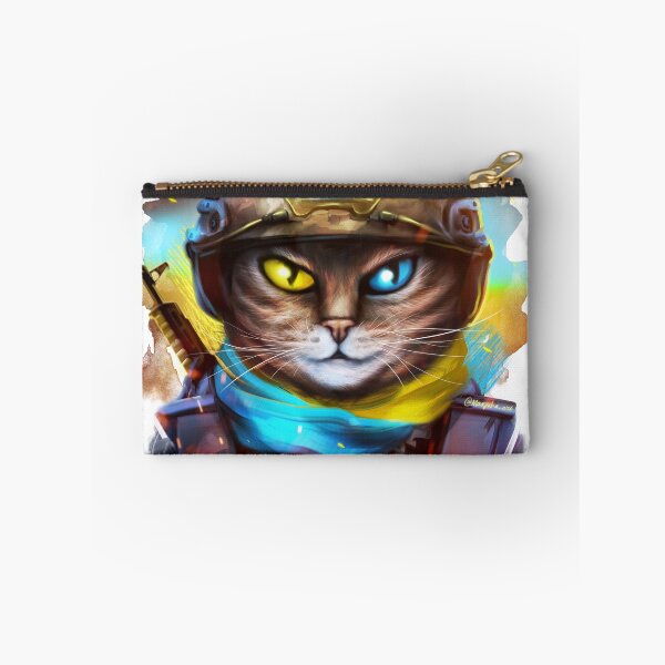 Item preview, Cat Ukrainian Soldier designed and sold by MaryshaArt.
