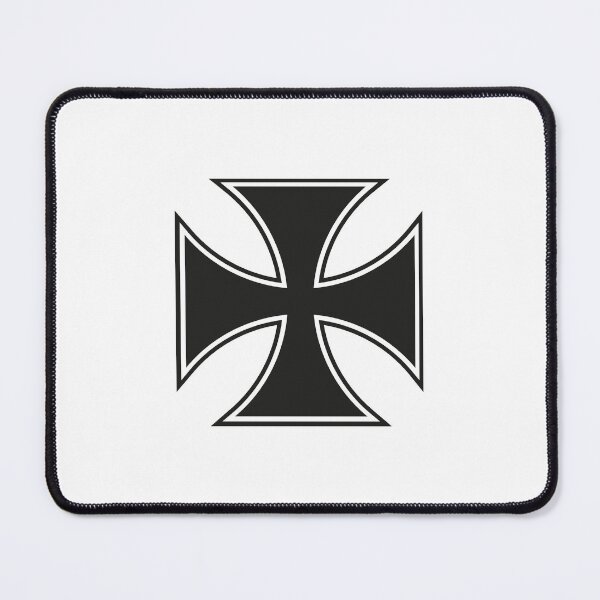 Item preview, Teutonic Order Black Kick Cross designed and sold by labelia.
