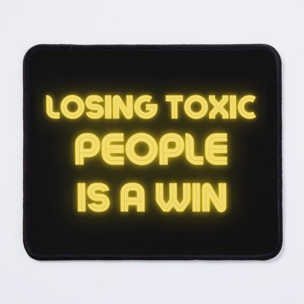 Item preview, Toxic People Funny Quote designed and sold by beunique5.