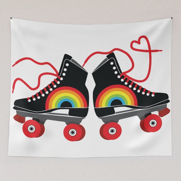 Item preview, skate with heart designed and sold by grafign.