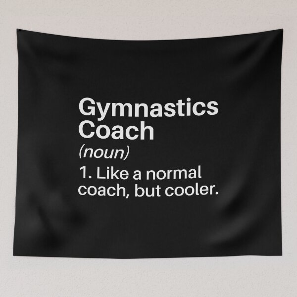Item preview, Gymnastics Coach Funny Definition: Gymnastics Coach Gift - Gymnastics Instructor designed and sold by Adexyl.