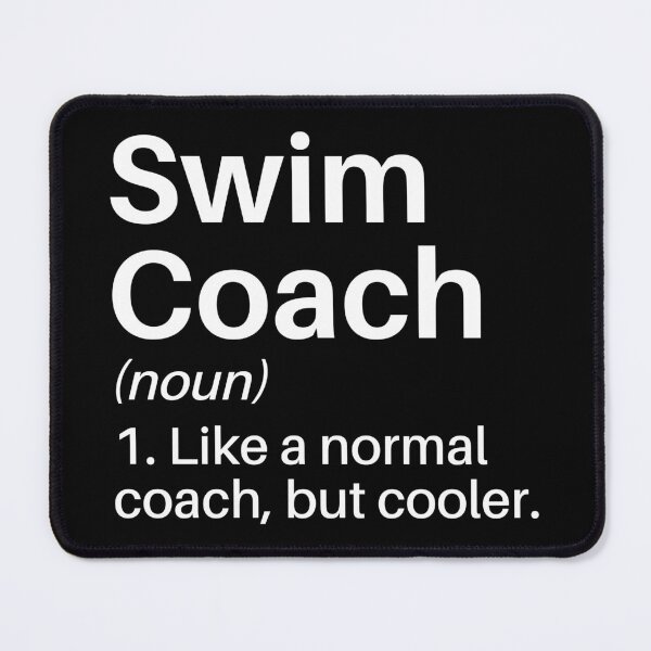 Item preview, Swim Coach Funny Definition: Swim Coach Gift - Swimming Instructor designed and sold by Adexyl.