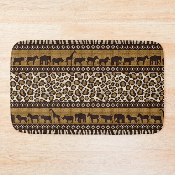 Item preview, African Pattern with wild Animals designed and sold by Tamarage.