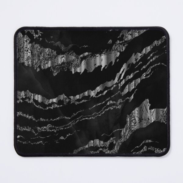 Item preview, Black and Silver Marble Design designed and sold by DonnaSiggy.
