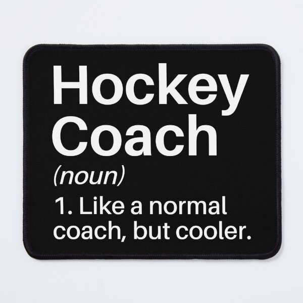 Item preview, Hockey Coach Funny Definition: Hockey Coach Gift - Ice Hockey Instructor designed and sold by Adexyl.