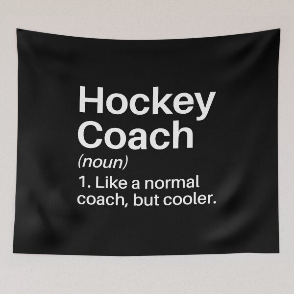 Artikelvorschau, Lustige Definition von Hockeytrainer: Geschenk für Hockeytrainer - Eishockeylehrer entworfen und verkauft von Adexyl.