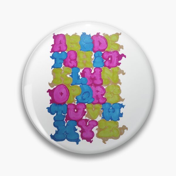 Item preview, thiCC Bubble Graffiti Alphabet designed and sold by thicc216.