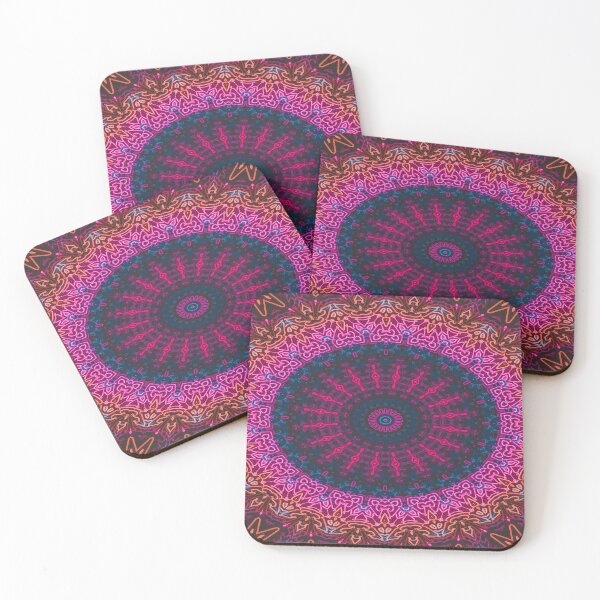 Item preview, Purple Violet Orange and Blue Mandala designed and sold by Thsid.