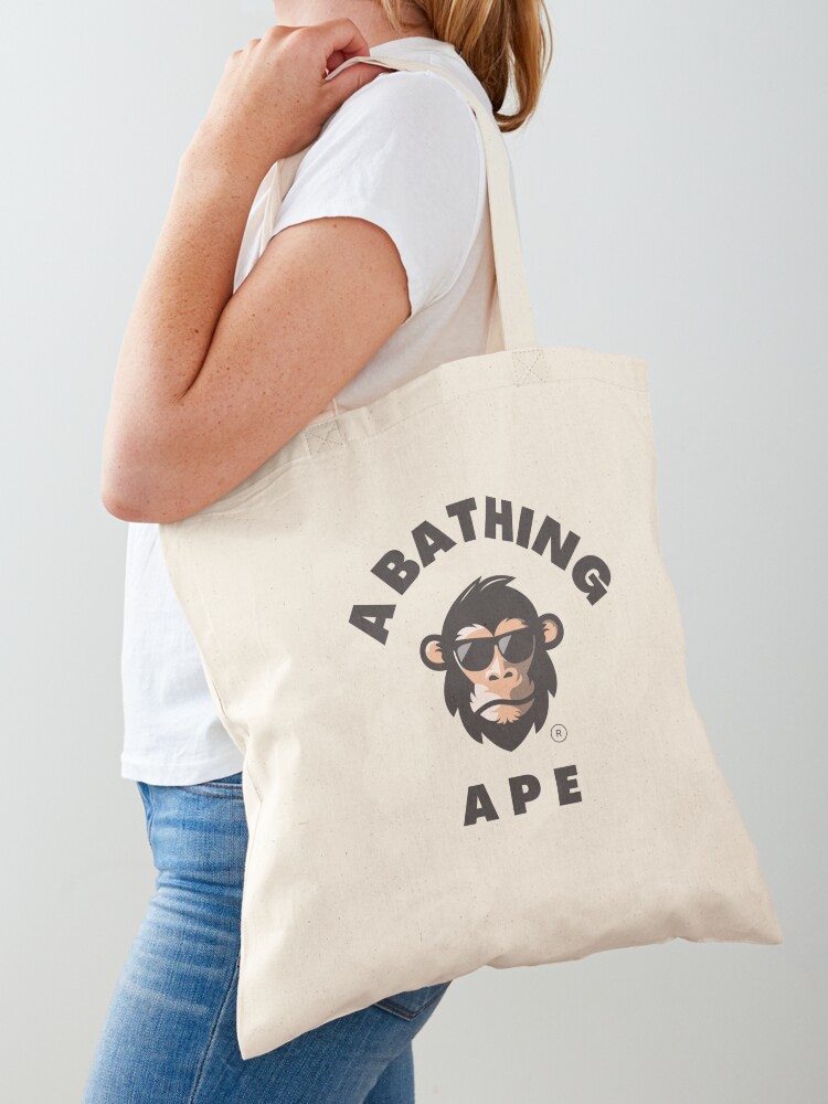 Bape 1st Camo Shark Tote A BATHING APE SUPREME Bapesta Essentials Bag Yellow