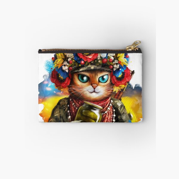 Item preview, Ukrainian cat soldier designed and sold by MaryshaArt.