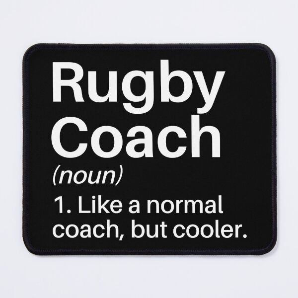 Item preview, Rugby Coach Funny Definition: Rugby Coach Gift - Rugby American Football Instructor designed and sold by Adexyl.