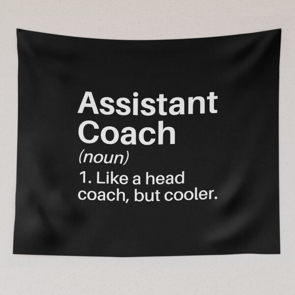 Item preview, Assistant Coach Funny Definition: Assistant Coach Gift - Assistant Instructor Softball Basketball Soccer designed and sold by Adexyl.