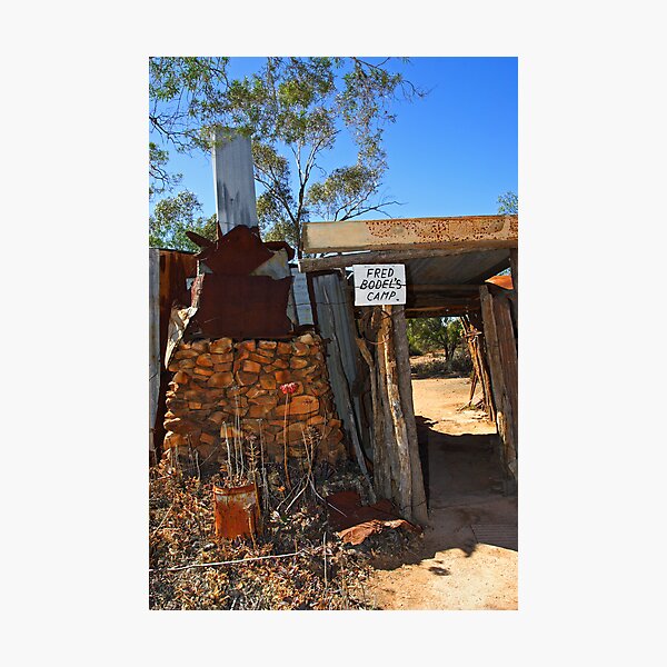 Item preview, Fred Bodel's Camp at Lightning Ridge designed and sold by Darren Stones.