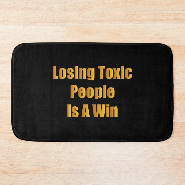 Item preview, Toxic People Funny Quote designed and sold by beunique5.