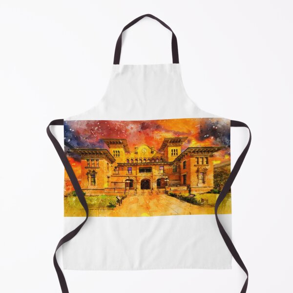 Item preview, T. T. Wentworth Jr. Museum of History in Pensacola at sunset - digital painting designed and sold by NickoPrints.