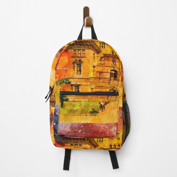 Item preview, T. T. Wentworth Jr. Museum of History in Pensacola at sunset - digital painting designed and sold by NickoPrints.