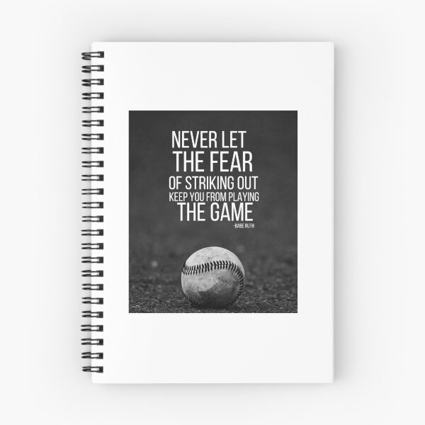 Item preview, Never Let The Fear Of Striking Out Keep You From Playing The Game   designed and sold by Magicalair.