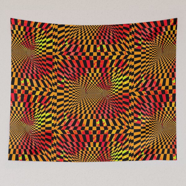 Item preview, Trippy Checkerz 7 designed and sold by LavishLyfstyles.