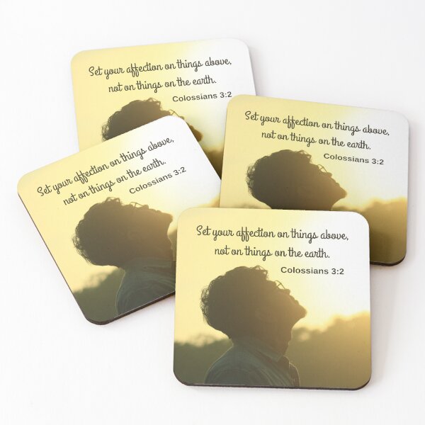 Item preview, Colossians 3:2 KJV designed and sold by Caregiverology.