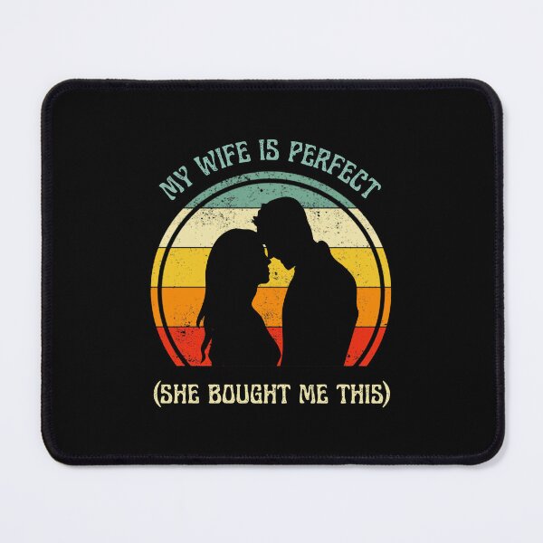 Item preview, my wife is perfect she bought me this - vintage retro design designed and sold by rmpk101.