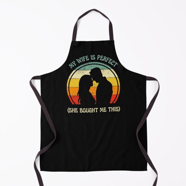 Item preview, my wife is perfect she bought me this - vintage retro design designed and sold by rmpk101.