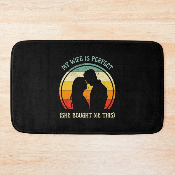Item preview, my wife is perfect she bought me this - vintage retro design designed and sold by rmpk101.