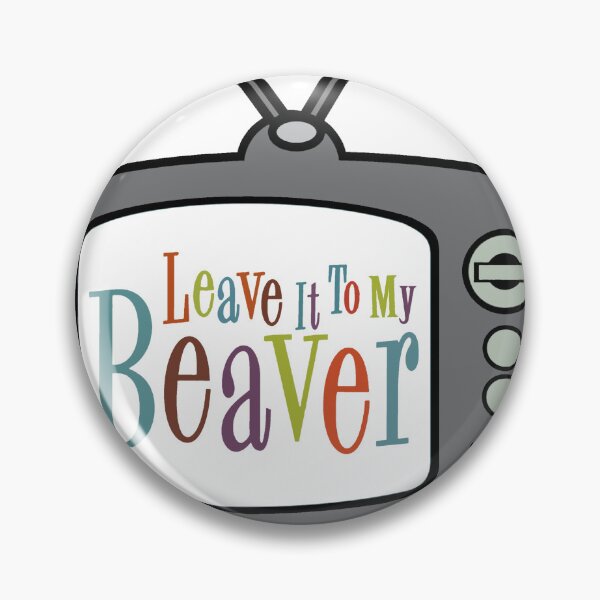 Item preview, Leave it to my Beaver designed and sold by nerdpins.