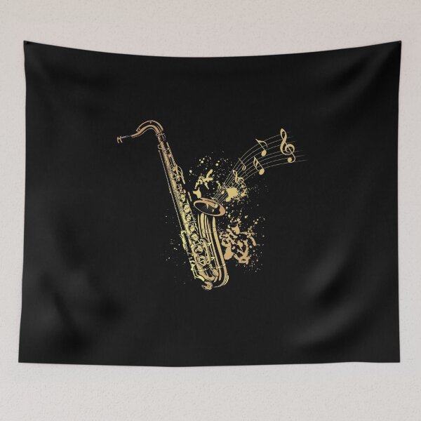 Item preview, Saxophone Music Sheet Music Saxophonist & Musician Gift designed and sold by Lenny Stahl.