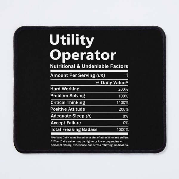 Item preview, Utility Operator T Shirt - Nutritional And Undeniable Factors Gift Item Tee designed and sold by averiarnol.