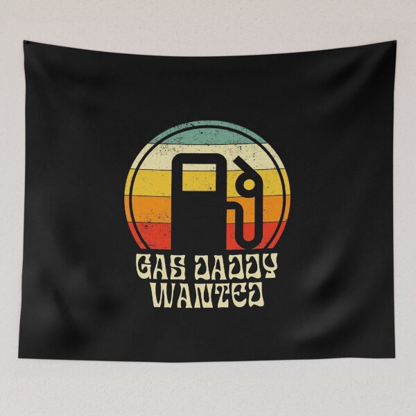 Item preview, gas daddy wanted funny gas price - vintage retro design  designed and sold by rmpk101.