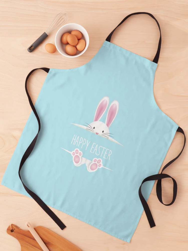 Thumbnail 1 of 6, Apron, Happy Easter designed and sold by ReydaDesign.
