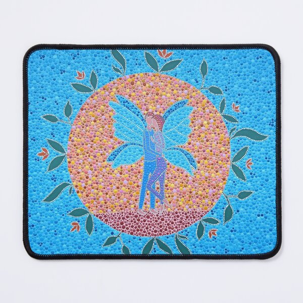 Item preview, Butterfly winged fairy couple fantasy art designed and sold by Chloe Nyiri.