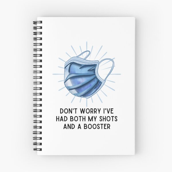 Item preview, Don't Worry Had My Shots And Booster designed and sold by BookOfE.