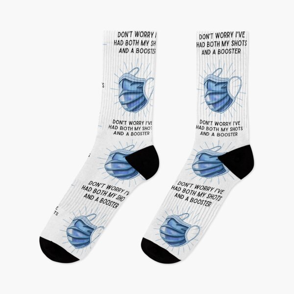 Item preview, Don't Worry Had My Shots And Booster designed and sold by BookOfE.