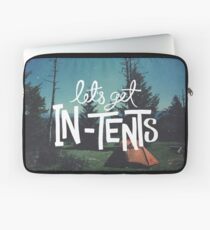 Let's Get In-Tents Laptop Sleeve
