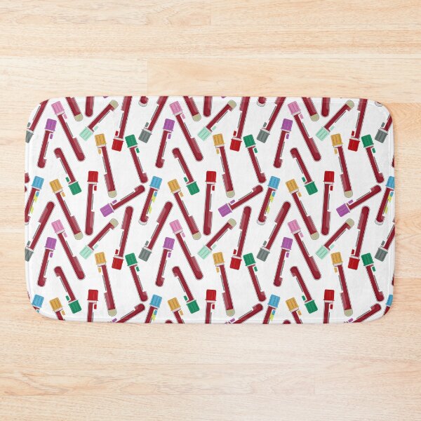 Item preview, Laboratory Blood Work Test Tube Pattern designed and sold by Lindsey Seymour.