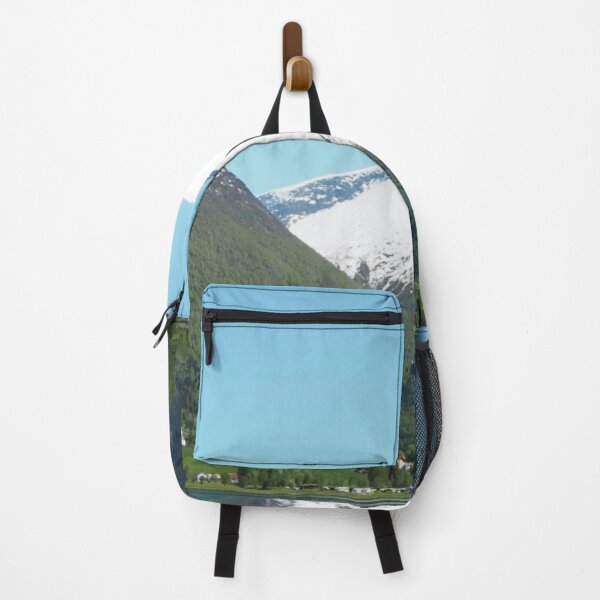 Item preview, Mountain With Snow And Fjord designed and sold by nnprintdesign.