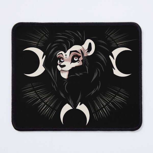 Item preview, Deathrock Lion designed and sold by DecadentCrypt.
