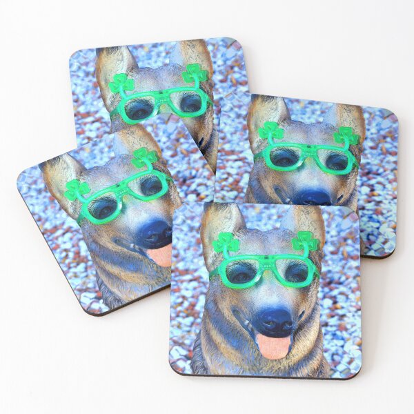 Item preview, Happy dog with glasses designed and sold by Tony Mumolo.