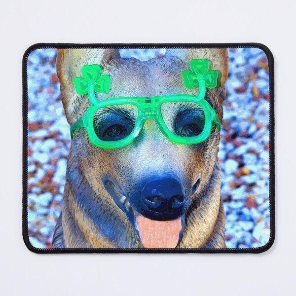 Item preview, Happy dog with glasses designed and sold by Tony Mumolo.