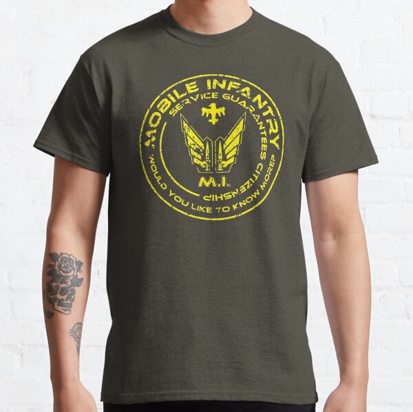 Starship Troopers - Mobile Infantry Patch Classic T-Shirt