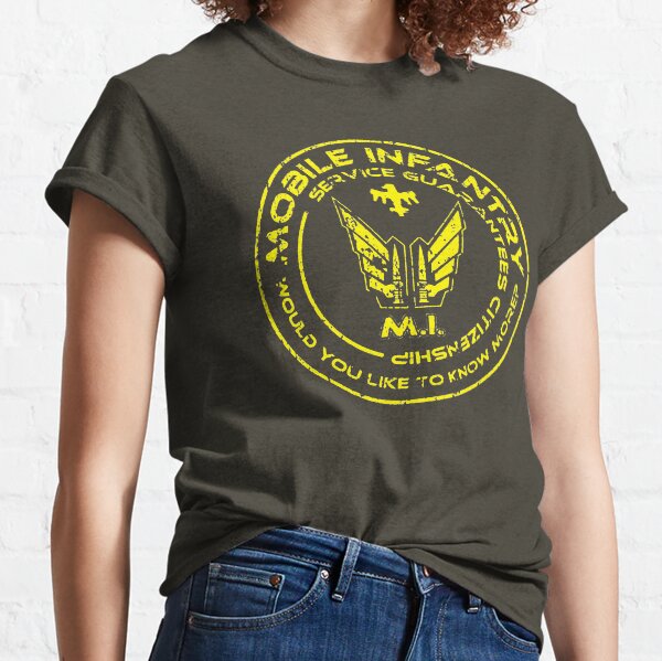 Starship Troopers - Mobile Infantry Patch Classic T-Shirt