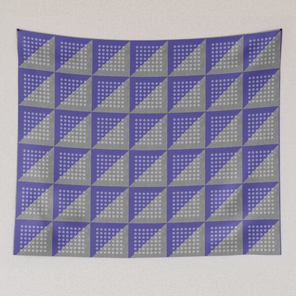 Item preview, Gray Concrete and Very Peri Lila designed and sold by Ninaeva.
